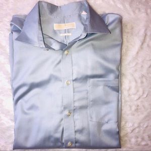 Michael Kors light blue button-down shirt